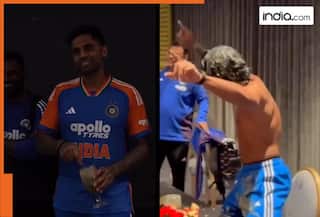 WATCH: Team India celebrates Tilak Varma’s birthday after winning T20 series in Australia, with Suryakumar Yadav leading the celebration by...