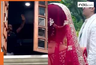 Rohit Sharma surprises newlywed couple with a classic Bollywood song... couple's reaction watching the Hitman is pure GOLD, video goes viral