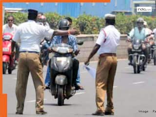 लापरवाही या शिकंजा..ट्रैफिक पुलिस ने काट दिया स्कूटी सवार का लाखों का चालान, रकम जान दंग रह जाएंगे आप