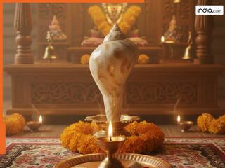 घर में रखा है शंख तो इन नियमों का रखें खास ध्यान....ये 5 गलतियां भंग कर सकती हैं घर की सुख-समृद्धि और शांति