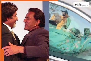 WATCH: Amitabh Bachchan pays special visit to Dharmendra after his discharge, fans say...
