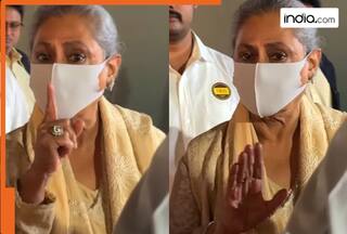 Jaya Bachchan bursts out at paps for passing unnecessary comments, 'Badtameezi...', internet reacts, 'perfect for...'- Watch viral video