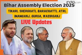 Bihar Assembly Election 2025 Results Updates: Winning candidates of Tikari, Sherghati, Barachatti, Atri, Imamganj, Gurua, Wazirganj