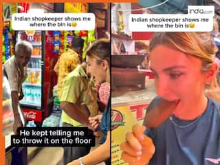 VIDEO: विदेशी महिला ने पूछा कूड़ेदान कहां है? फिर दुकानदार ने जो किया देखकर शर्म आ जाएगी | देखें वीडियो