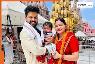 Meet Ritesh Pandey’s wife, Vaishali, whose love story is winning hearts amid election buzz, she works as...