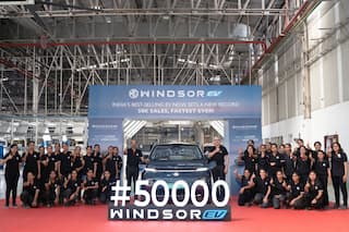 JSW MG Motor India Announces MG Windsor Crossing 50,000 Sales Milestone