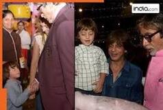 Shah Rukh Khan's son AbRam once believed Amitabh Bachchan was his grandpa, wanted him to...