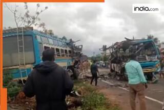6 killed, over 50 injured after two buses collide head-on in Tamil Nadu's Tenkasi