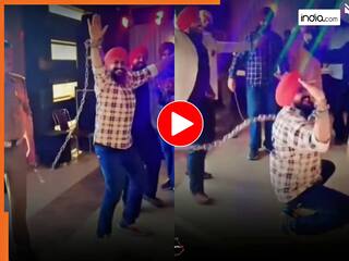 Sardar ji Ka Video: हथकड़ी पहने दोस्त की शादी में पहुंचे सरदार जी, फिर ऐसा डांस किया पुलिस भी देखती रह गई | देखें वीडियो