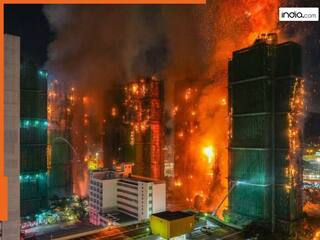 हांगकांग में बड़ा हादसा, रिहायशी इमारतों में लगी आग से 55 की मौत, सैकड़ों लोग लापता