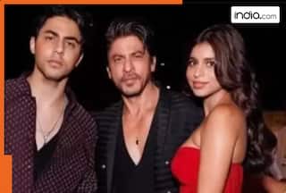 Shah Rukh Khan shares rare advice for Aryan and Suhana at 60th birthday celebration: 'Do what...'