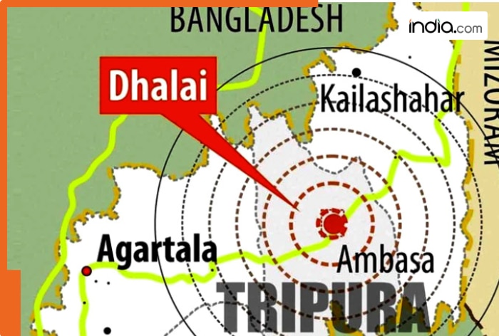 Tripura Earthquake: 5.2 Magnitude Strong Earthquake in Agartala and Parts of Tripura