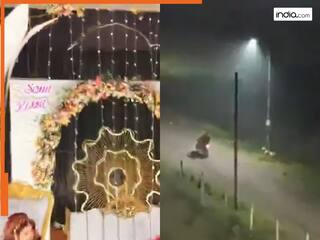 जयमाल के स्टेज पर दुल्हन के सामने दूल्हे को मारा चाकू... ड्रोन ने किया 2 किमी तक हमलावर का पीछा, 68 सेकेंड का VIDEO देखकर कांप जाएगी आपकी रूह