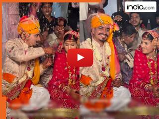 Bride Groom Video: मांग में सिंदूर भरकर क्या करने लगा दूल्हा, देखकर शर्म से लाल हो गई बेचारी दुल्हन | देखें वीडियो