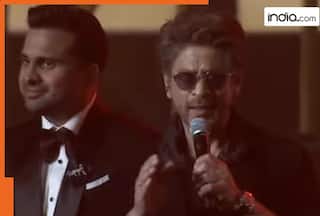 Shah Rukh Khan takes over Dubai Expo with electrifying entry, recites Om Shanti Om dialogue – WATCH VIRAL VIDEO