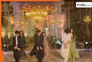 Hrithik Roshan’s electrifying dance with sons and girlfriend Saba Azad goes viral; fans say ‘Kids have inherited…’ — WATCH