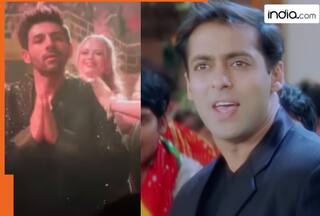 Kartik Aaryan faces online criticism for recreating Salman Khan’s Saajanji Ghar Aaye in Tu Meri Main Tera: ‘Stop ruining…’