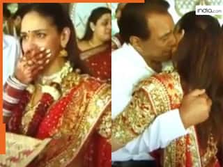 Video: ईशा देओल की विदाई समारोह में बच्चे की तरह रोए थे धर्मेंद्र, देखें इमोशनल वायरल वीडियो