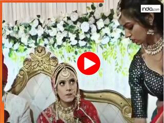 Dulhan Ka Video: बहन की हरकत से बुरी तरह चिढ़ गई दुल्हन, स्टेज पर ही दे डाली वार्निंग | देखें वीडियो