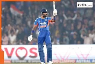 Hardik Pandya reacts after hitting second-fastest T20I fifty for India, says, 'Missed the...'