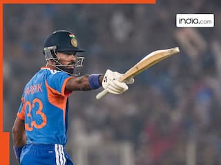 अहमदाबाद में हार्दिक पांड्या का तूफान, 16 गेंदों में ठोक दी फिफ्टी- भारत के लिए दूसरी सबसे तेज फिफ्टी