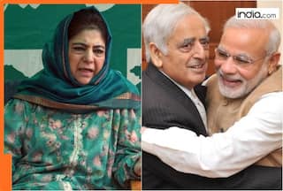 Why PDP aligned with BJP in J&K? Mehbooba Mufti claims Mufti Sayeed was 'misunderstood', stitched alliance to...