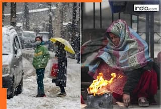 Cold wave sweeps Northern India, brings fresh snow in Kashmir; Delhi, UP, Haryana, Punjab shrouded in dense fog, IMD predicts mercury to...