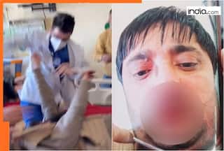 Himachal SHOCKER: Viral video shows doctor thrashing patient in Shimla hospital; FIR filed, probe ordered, victim accuses doctor of...