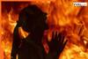 Hyderabad HORROR: Drunk man burns wife death after suspecting her of..., runs away with 8-yr-old son