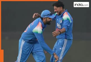 WATCH: Rohit Sharma, Kuldeep Yadav's funny DRS moment steals the show during IND vs SA 3rd ODI in Vizag