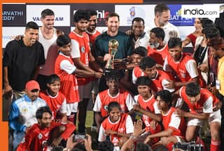 After Kolkata fiasco, Lionel Messi wins hearts in Hyderabad, video goes viral