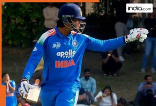 WATCH: Vaibhav Suryavanshi's bold reply, points at shoe after Pakistan star's angry celebration at U19 Asia Cup final