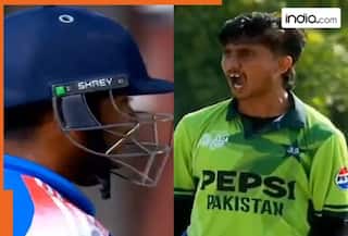 WATCH: Star player from Dhoni's CSK sparks heated exchange with Pakistan's Ali Raza after dismissal in U19 Asia Cup final