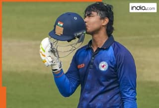 WATCH: 6,4,6,4,6,4,6,4,6,4,6,4... Vaibhav Suryavanshi creates history, smashes super century before IPL 2026 in...