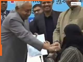 नकाब खींचने के विवाद के बीच नीतीश कुमार से पूछा 'क्या आप माफी मांगेंगे?', VIDEO में देखें CM का जवाब