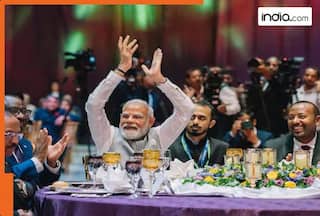 PM Modi applauds enthusiastically during 'Vande Mataram' rendition by Ethiopian singers | Watch