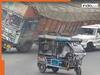 Horrific accident caught on camera! One dead after truck overturns on Rampur–Nainital Highway, bolero crushed | Watch Video