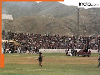 तालिबान ने 13 साल के लड़के से दिलाई हत्यारे को सजा, मौत देखने स्टेडियम में जुटे 80 हजार लोग, VIDEO वायरल