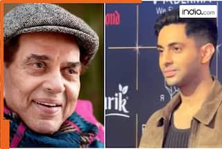 Agastya Nanda gets emotional while remembering late superstar Dharmendra at Ikkis music launch event, says, 'I had...'