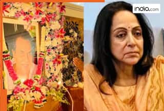 Dharmendra Prayer Meet: Hema Malini breaks down while giving speech about her late husband, 'Maine kabhi nahi...'- Watch viral video