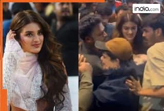 Case filed against organisers after actress Nidhhi Agerwal pushed and shoved at Prabhas' The Raja Saab song launch event