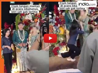 Premika Ka Video: शादी में प्रेमी को किस करने लगी प्रेमिका, मगर दुल्हन ने वहीं चुटिया पकड़कर पटक दिया | देखें वीडियो