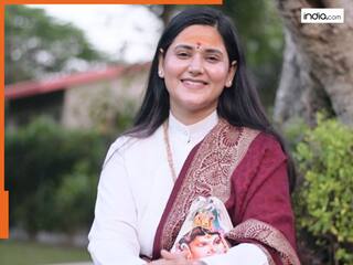 बॉलीवुड हीरोइनों से ज्यादा खूबसूरत... कौन हैं कथावाचक निधि सारस्वत? बनने जा रहीं यूपी के राजनीतिक परिवार की बहू