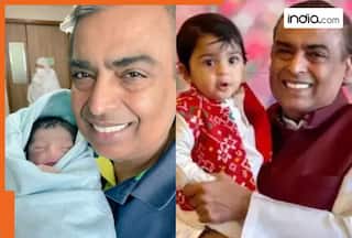 Ambani family: Mukesh Ambani showers love on Prithvi Ambani with imported gifts from...; Ambani's 'favourite' grandson's lifestyle includes...
