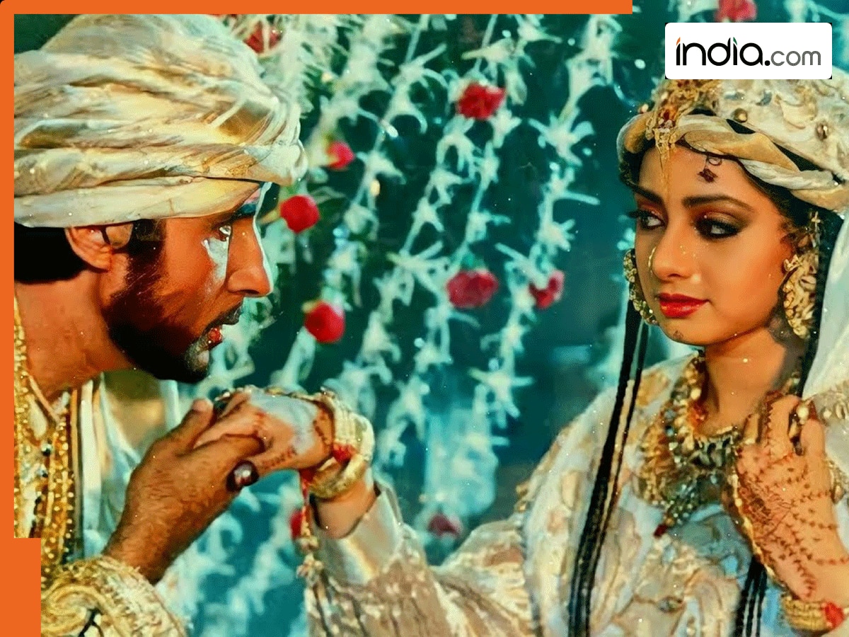ना Kiss, ना बोल्डनेस...33 साल पहले सुहागरात का वो गाना, जिसमें बिना अश्लीलता के अमिताभ बच्चन की बाहों में सिमटी थी श्रीदेवी