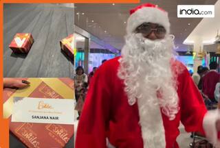 WATCH: Air India flyers receive gifts on conveyor belt at Bengaluru airport; heartwarming video goes viral