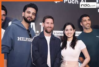 GOAT tour: Is Lionel Messi's picture with Elvish Yadav real or AI-generated? Here's what we know