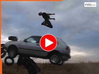 Dangerous Stunt Video: मौत को छूकर लौटा रूसी युवक! खौफनाक स्टंट देख लोगों की रूह कांप गई | देखें वायरल वीडियो