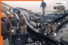 Deadly NH-48 accident: 10 burnt alive as luxury sleeper bus catches fire after colliding with truck in Karnataka' Chitradurga