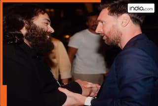 Rs 10.91 crore: Mukesh Ambani's son Anant Ambani gifts Messi THIS rare gift during his Vantara visit, only 12 pieces made in the world, it is...
